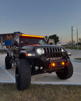 2018+ Jeep JL/Gladiator JT Upper Windshield Mounts – 50" Light Bar