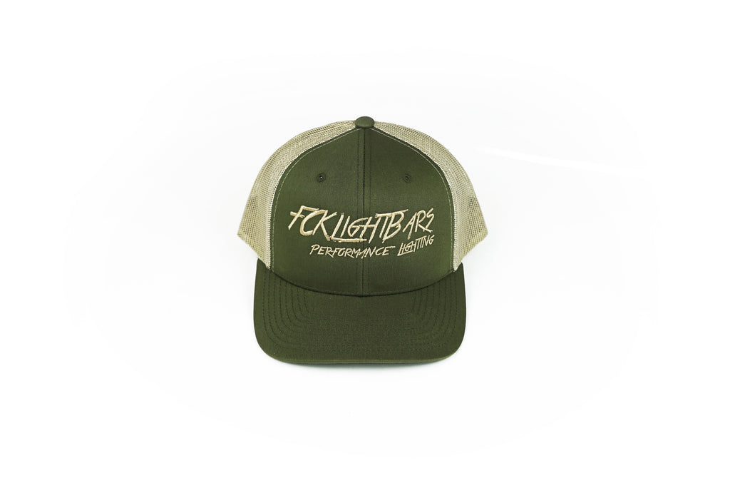 Snapback Hat (Green and White)