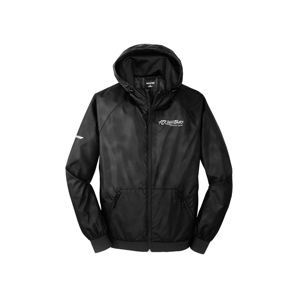 Alphalete Infinity Tech Black Matter hot Performance Windbreaker Jacket