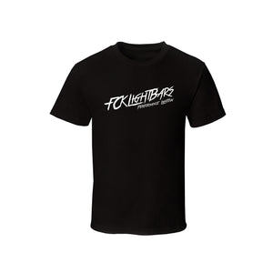 Short Sleeve T-Shirt (Black/White) (Front)