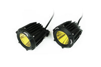 3-Inch FCK RP-S1 Round LED Light Pod (Yellow))