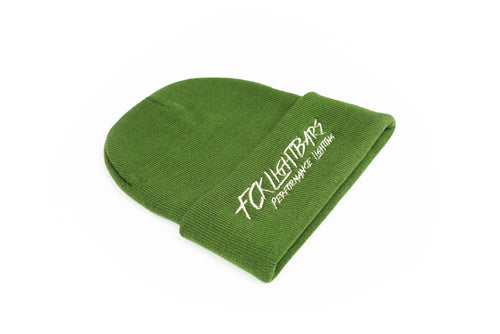 Classic Beanie in Green by FCKLightBars