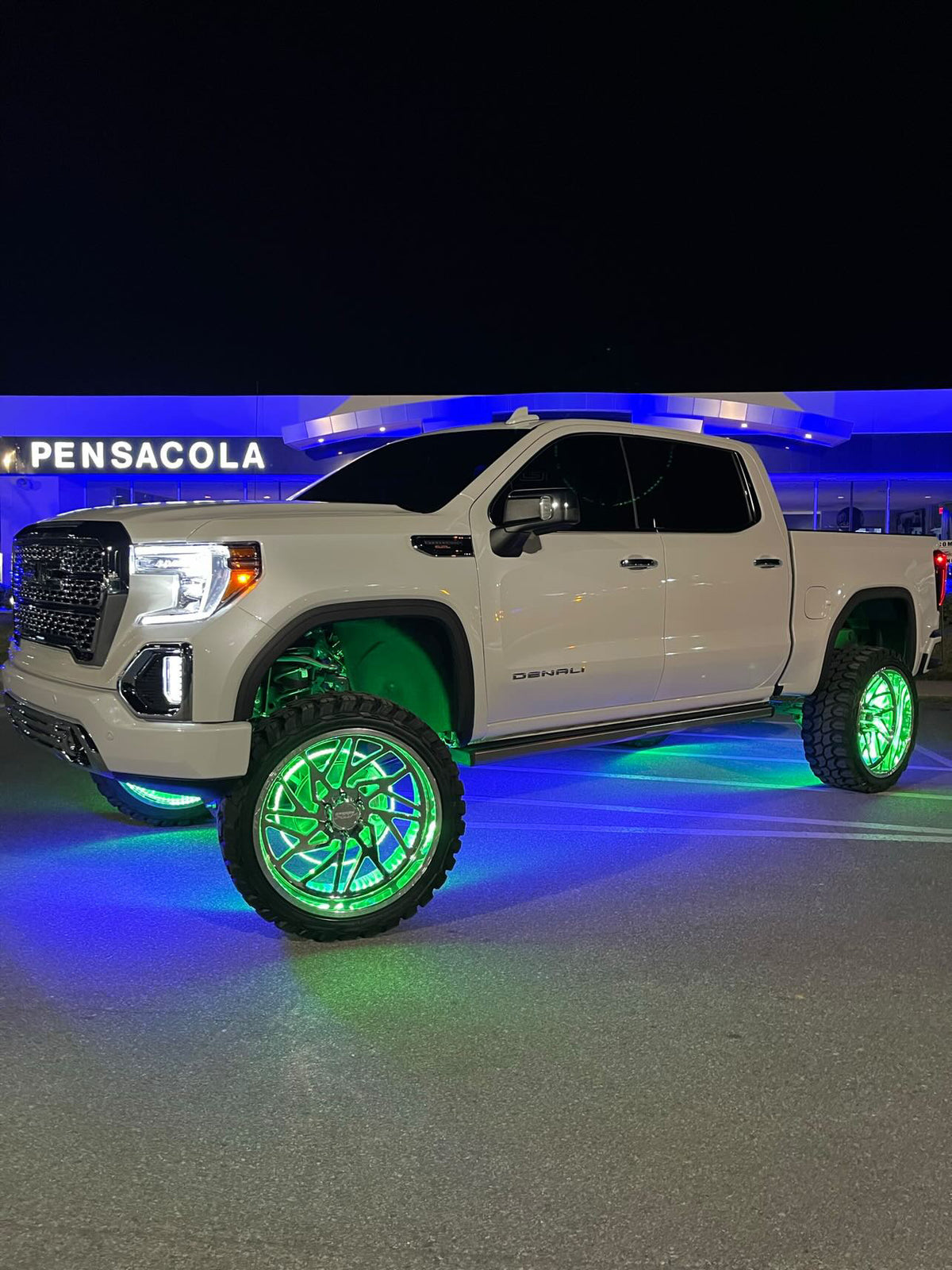High-Quality High-Intensity Wheel Lights RGB+W 