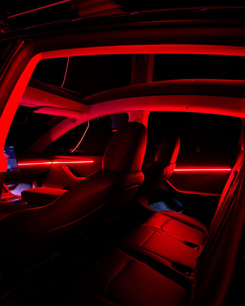 Complete INTERIOR AMBIENT LIGHTING KIT for Tesla's