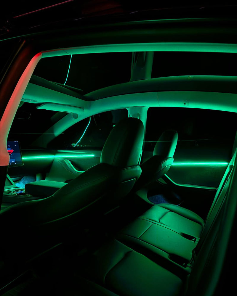 Complete INTERIOR AMBIENT LIGHTING KIT for Tesla's