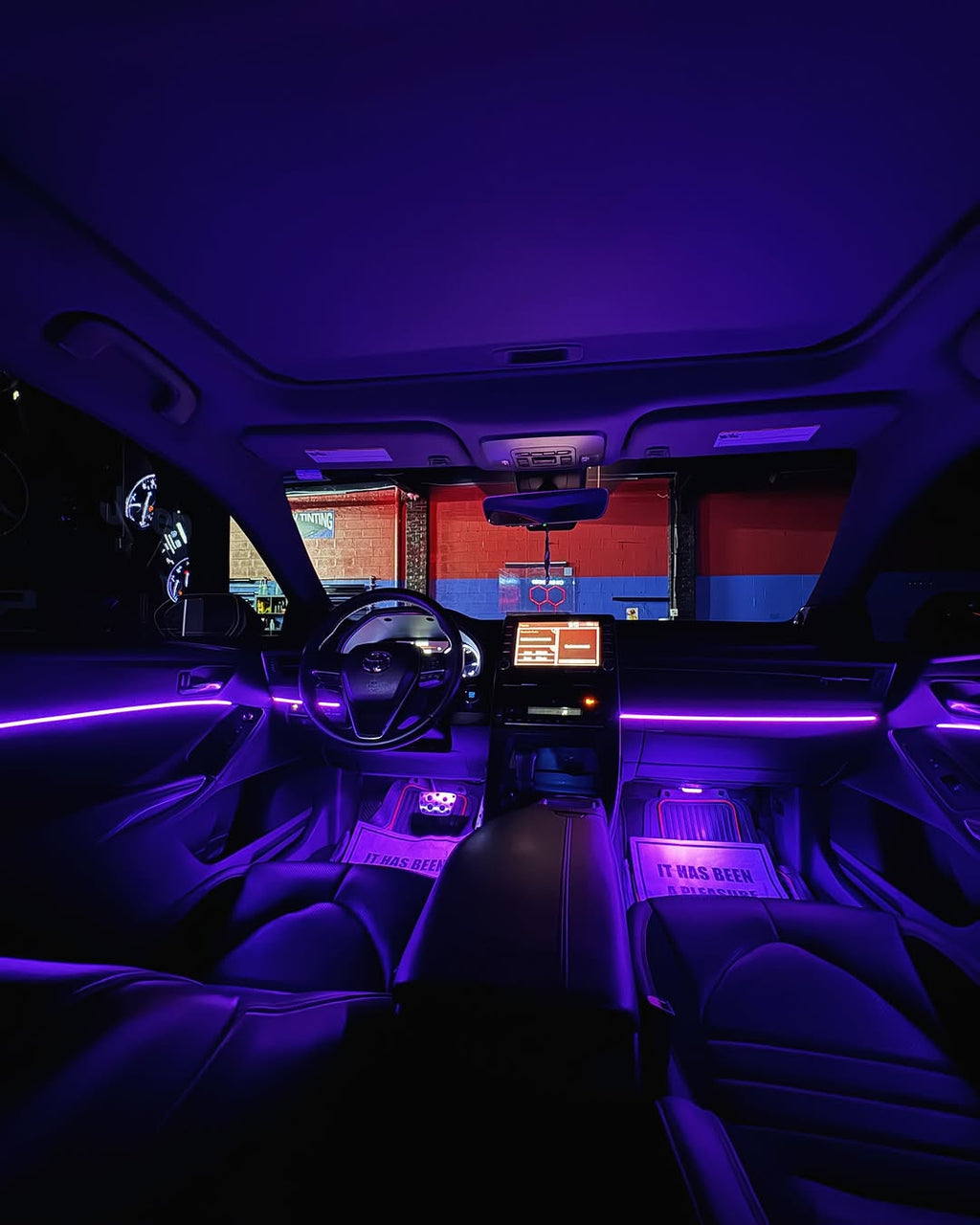 Complete INTERIOR AMBIENT LIGHTING KIT for Cars