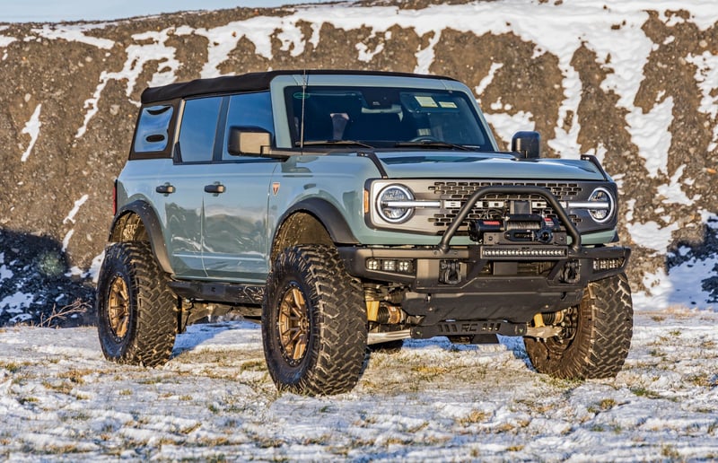 2021+ Ford Bronco Dual Fog Light Kit (6 Pods) - vehicle-specific brackets