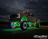 High-Intensity RGB+W Wheel Lights