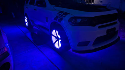Rob D. customer photo: High-Intensity RGB+W Wheel Lights