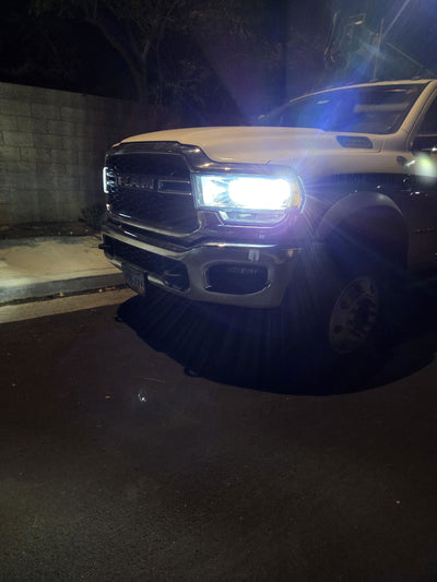 Travis W. customer photo: High-Intensity LED Headlight Bulbs