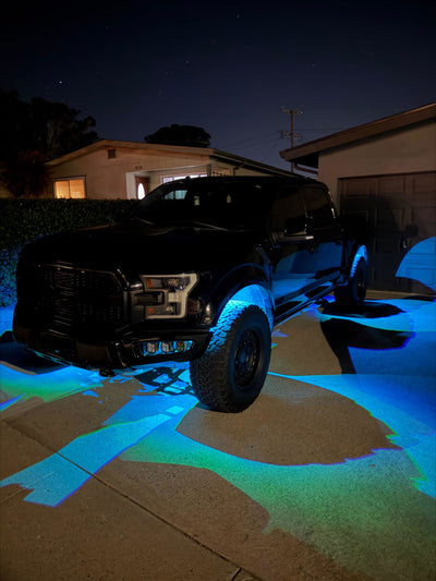 David S. customer photo: Pure White Rock Lights