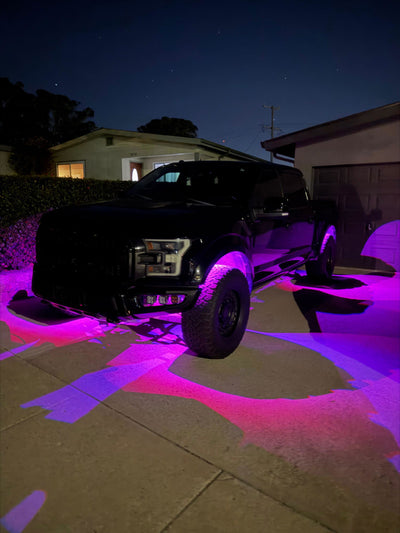 David S. customer photo: Pure White Rock Lights