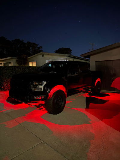 David S. customer photo: Pure White Rock Lights