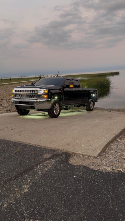 Repo6.6 customer photo: Pure White Rock Lights
