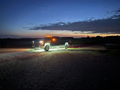 Repo6.6 customer photo: Pure White Rock Lights