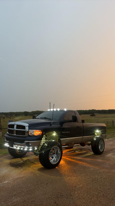 Tacoma J. customer photo: Pure White Rock Lights
