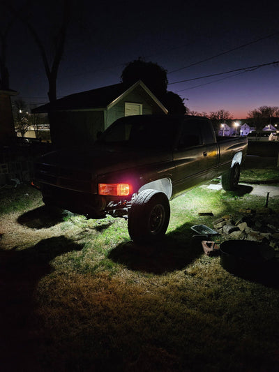 Ben K. customer photo: Pure White Rock Lights