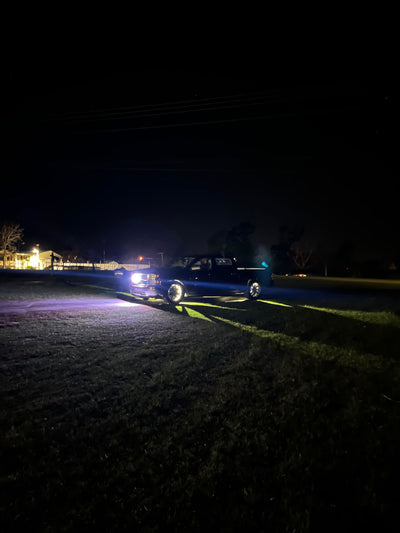 John M. customer photo: Pure White Rock Lights