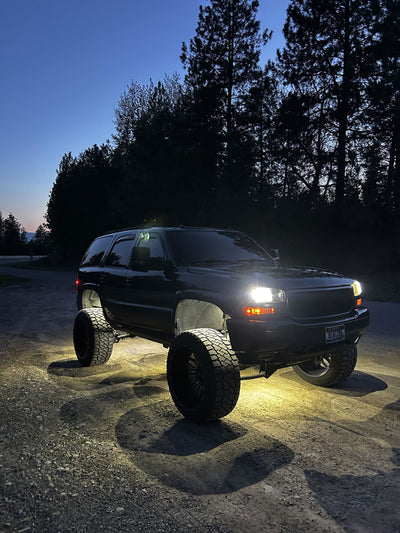 Seamus N. customer photo: Pure White Rock Lights