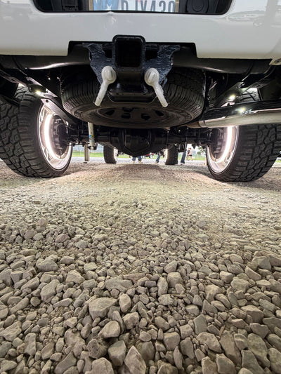Wyatt S. customer photo: Pure White Wheel Lights
