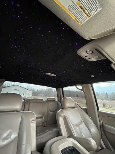 Andrew G. customer photo: Starlight Headliner Kit