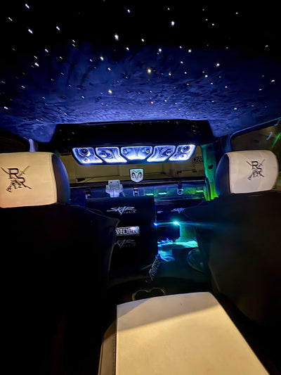 Pedro R. customer photo: Starlight Headliner Kit