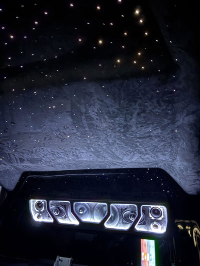 Pedro R. customer photo: Starlight Headliner Kit