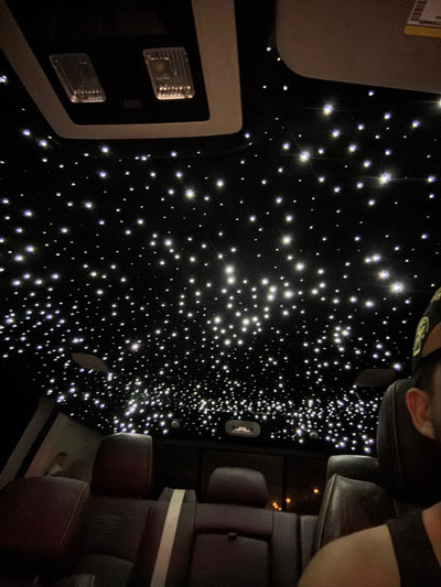 Miguel H. customer photo: Starlight Headliner Kit