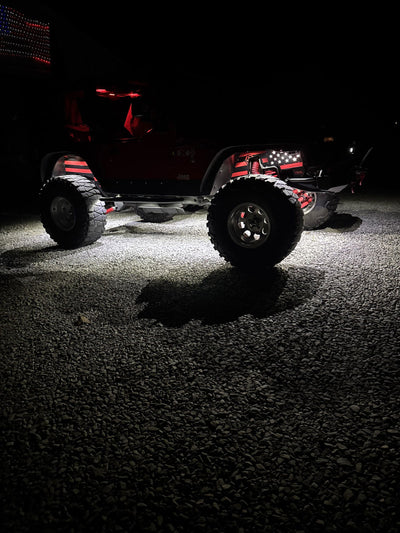 Thomas G. customer photo: High-Intensity RGB Rock Lights