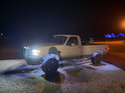 Nathan H. customer photo: High-Intensity RGB Rock Lights