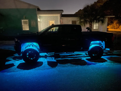 Emmet S. customer photo: High-Intensity RGB Rock Lights