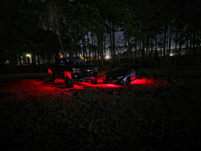 Emmet S. customer photo: High-Intensity RGB Rock Lights