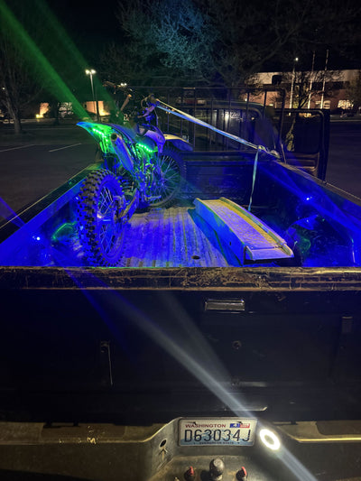 Marcus H. customer photo: High-Intensity RGB Rock Lights