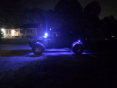 Tiny.yeti.tracks customer photo: High-Intensity RGB Rock Lights