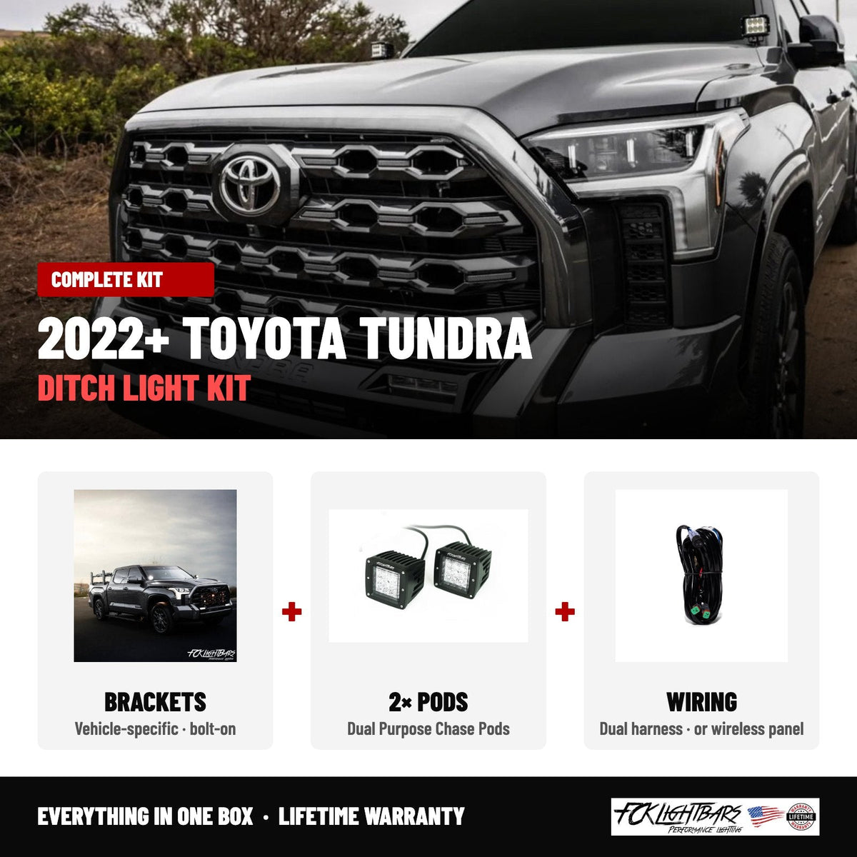 Complete kit: Dual Purpose Chase Pods