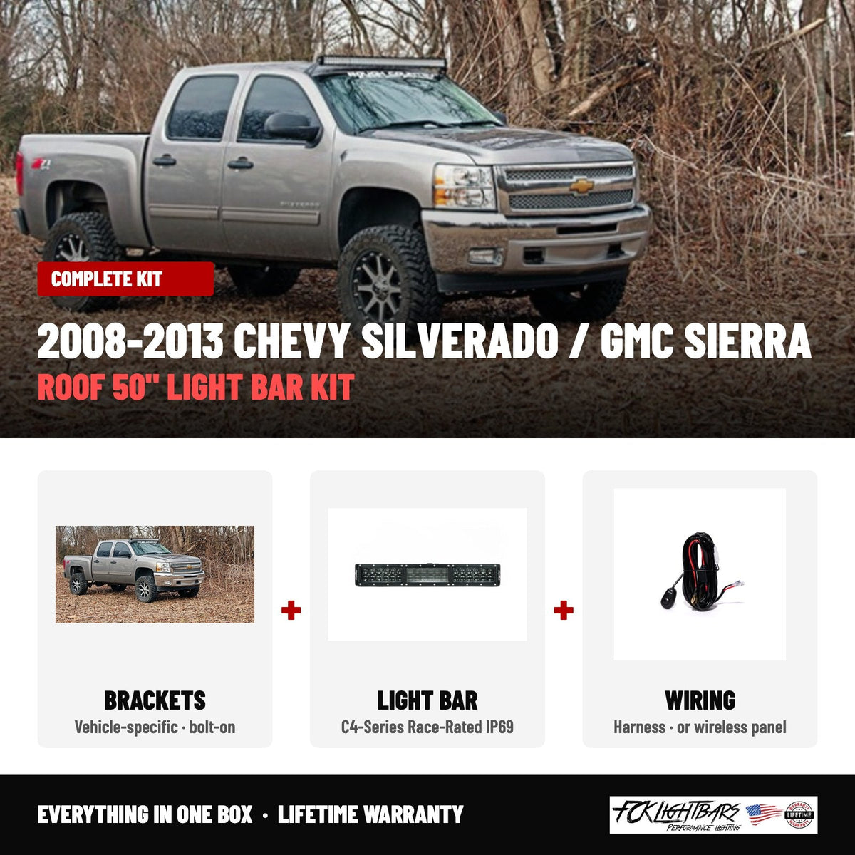 Complete kit: C4-Series Race-Rated IP69