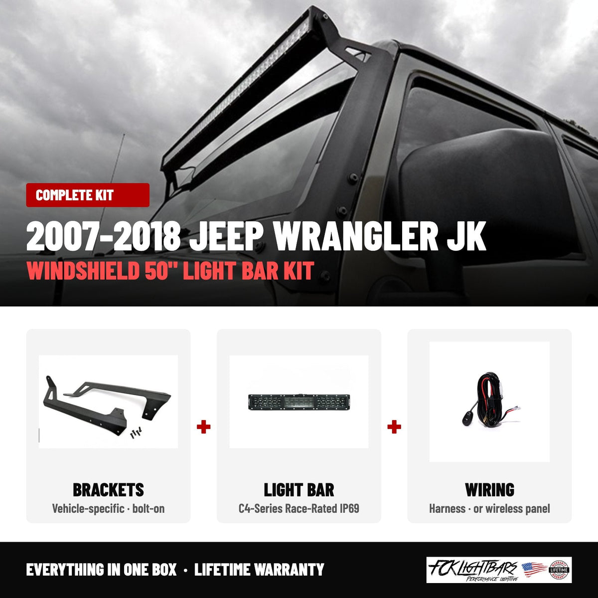 Complete kit: C4-Series Race-Rated IP69