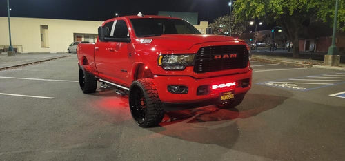 2019-2025 Ram 2500 / 3500 Bumper 20" Light Bar Kit - vehicle-specific brackets