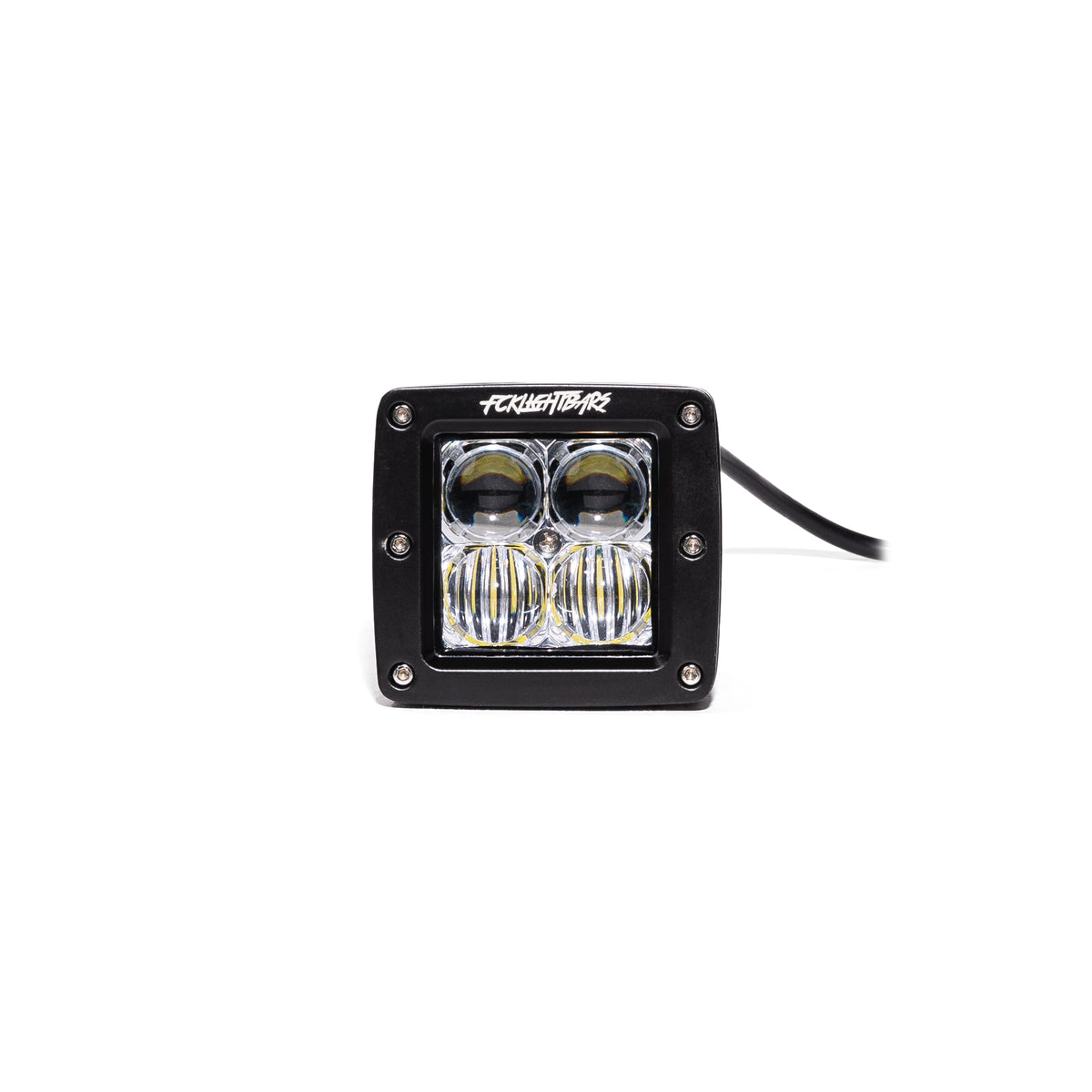 P-4 OSRAM 3" Cubes - FCKLightBars LED pods included in vehicle specific light kits