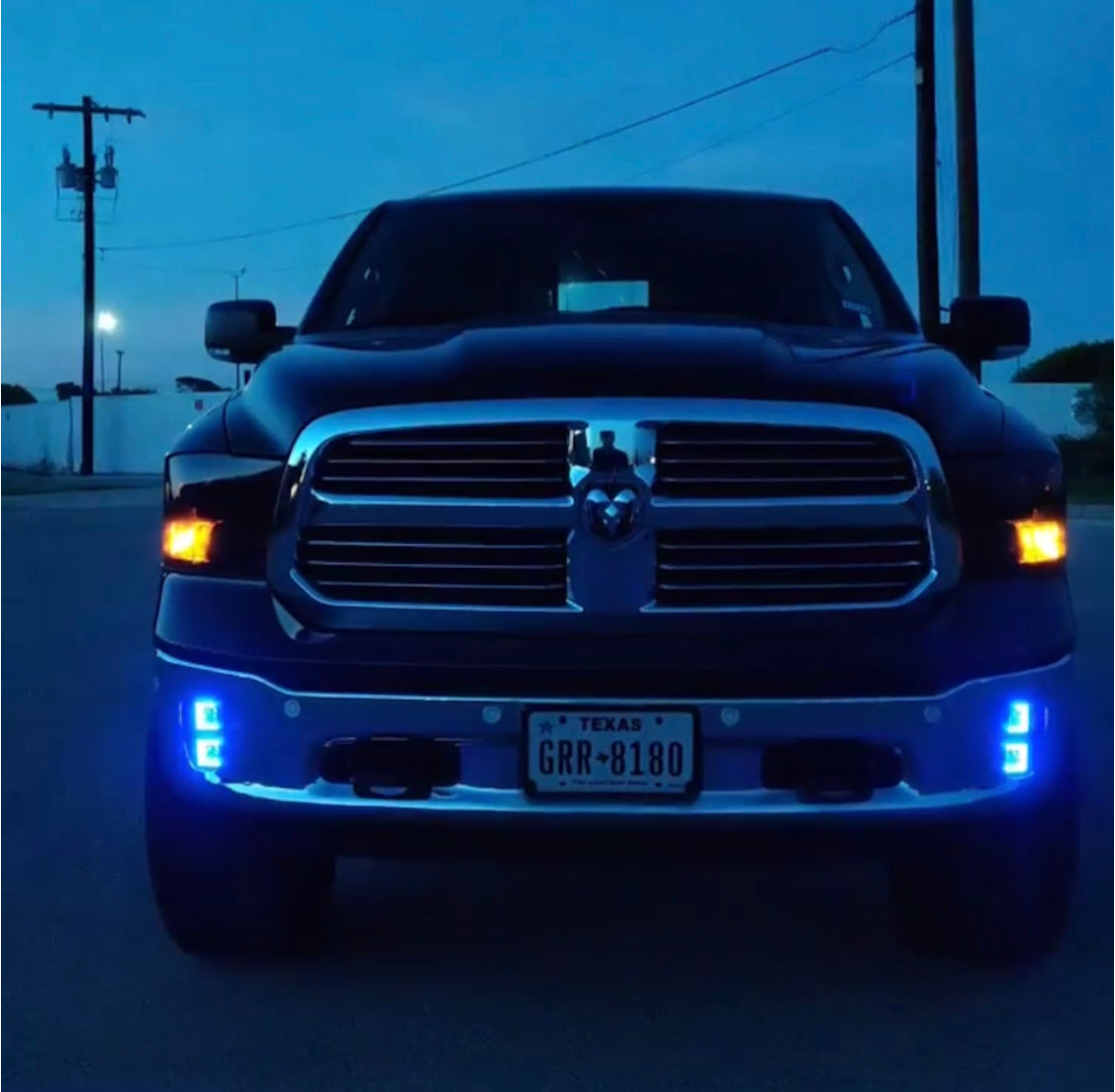 2014 ram 1500 led pod fog lights 2013-2018 Ram 1500 Fog Light Kit
