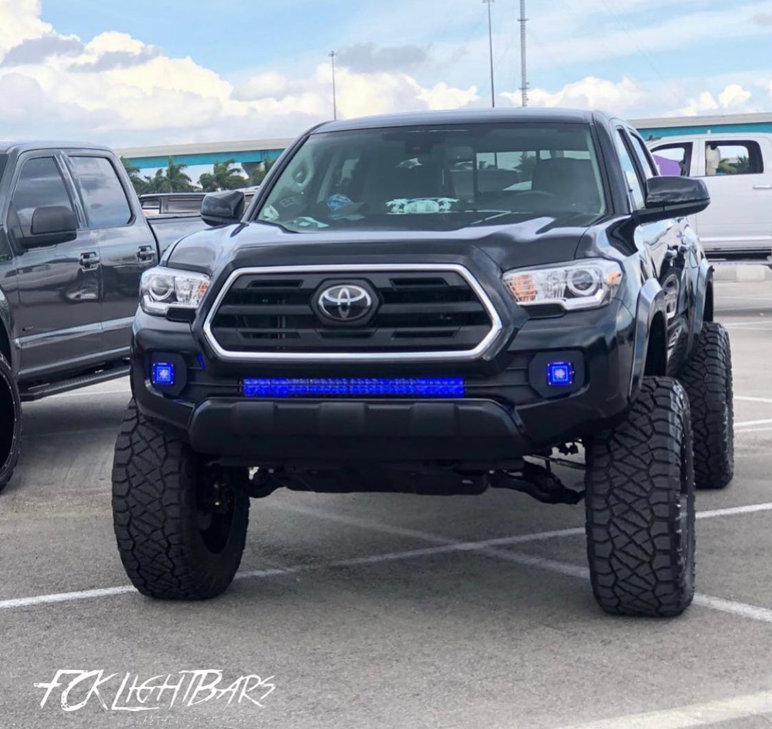 2016-2023 Toyota Tacoma 30 Inch LightBar Bumper Mounts