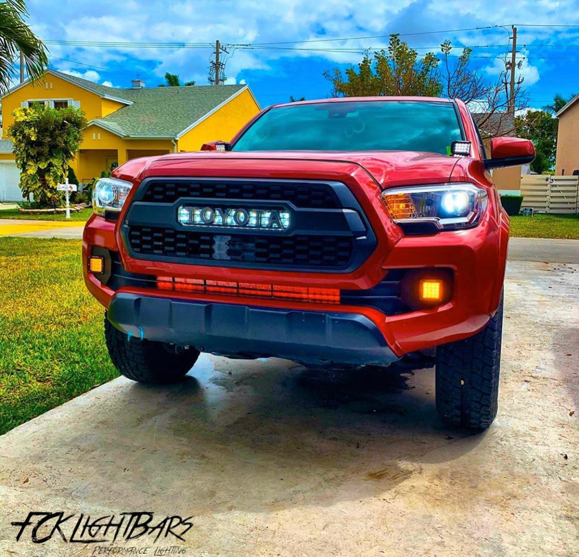 2016-2023 Toyota Tacoma 30 Inch LightBar Bumper Mounts