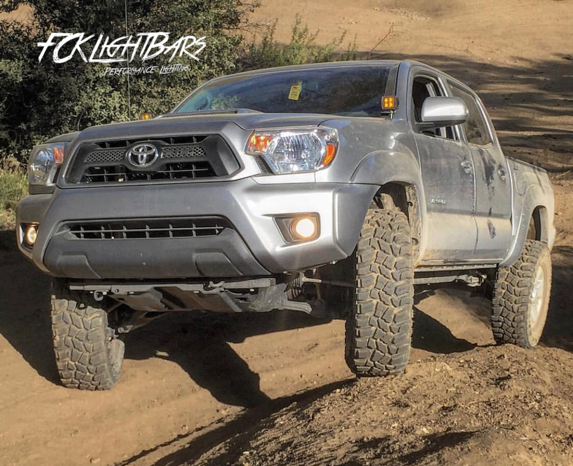 2005-2015 Toyota Tacoma Ditch Light Brackets 2nd Gen