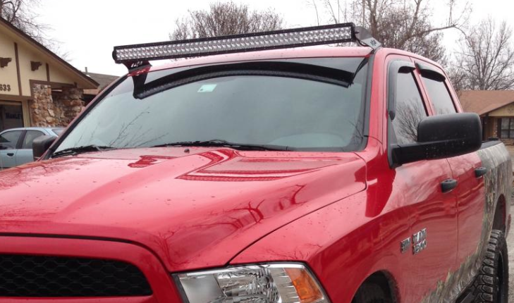 2002-2008 Dodge Ram Roof 50" Light Bar Kit - vehicle-specific brackets