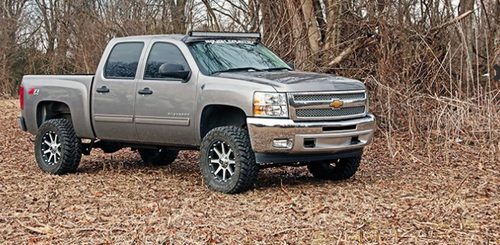 2008-2013 Chevy Silverado / GMC Sierra Roof 50" Light Bar Kit - vehicle-specific brackets