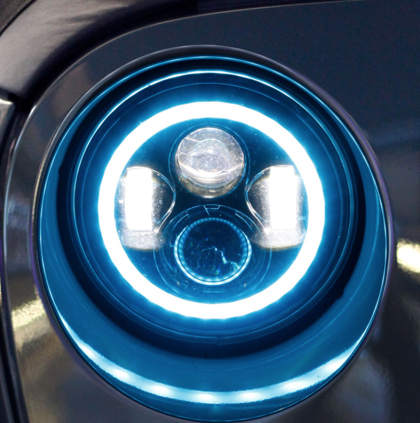 LED headlights Terminator D2 by FCKLightBars