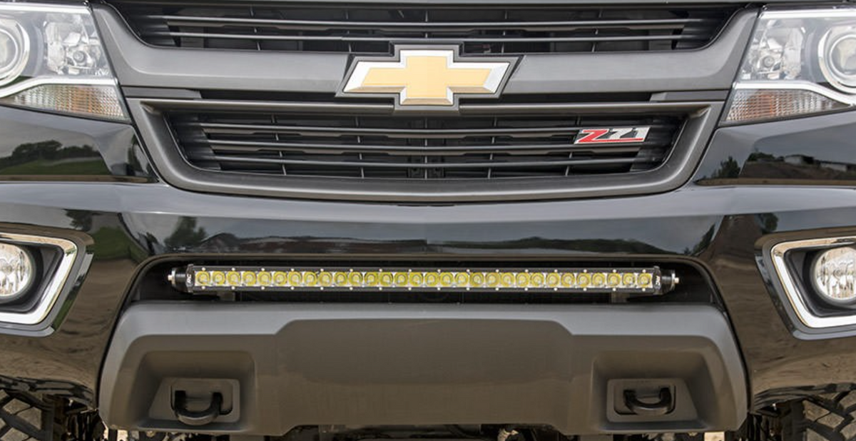 2015-2022 Chevy Colorado / GMC Canyon Hidden Bumper 30" Light Bar Kit - vehicle-specific brackets