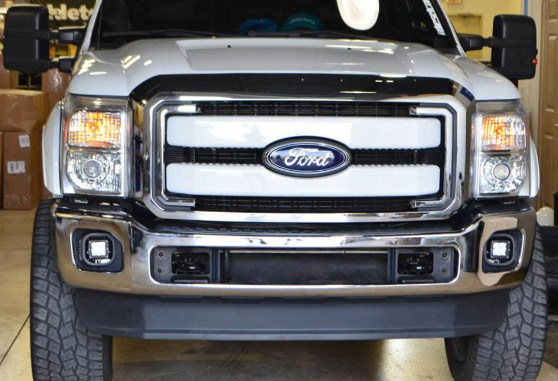 1999-2016 Ford Super Duty F-250 / F-350 Fog Light Kit - vehicle-specific brackets