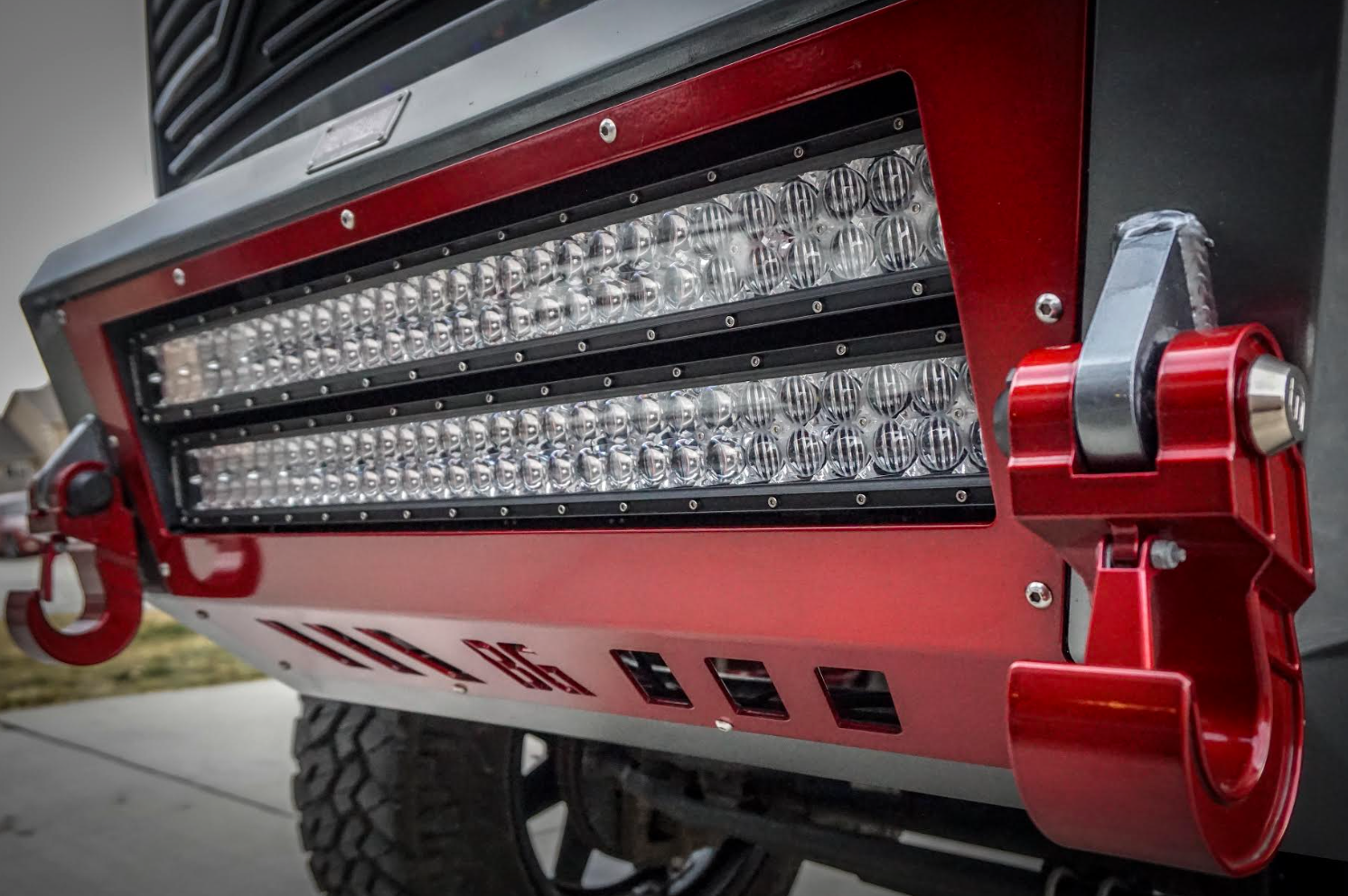 Ffsa Led Bar RGB V-2 LED Light Bar – Pure White + Multi-Color Halo | FCKLightBars