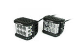 Side Liner LED Pods – 120° Ditch Lights (Pair)